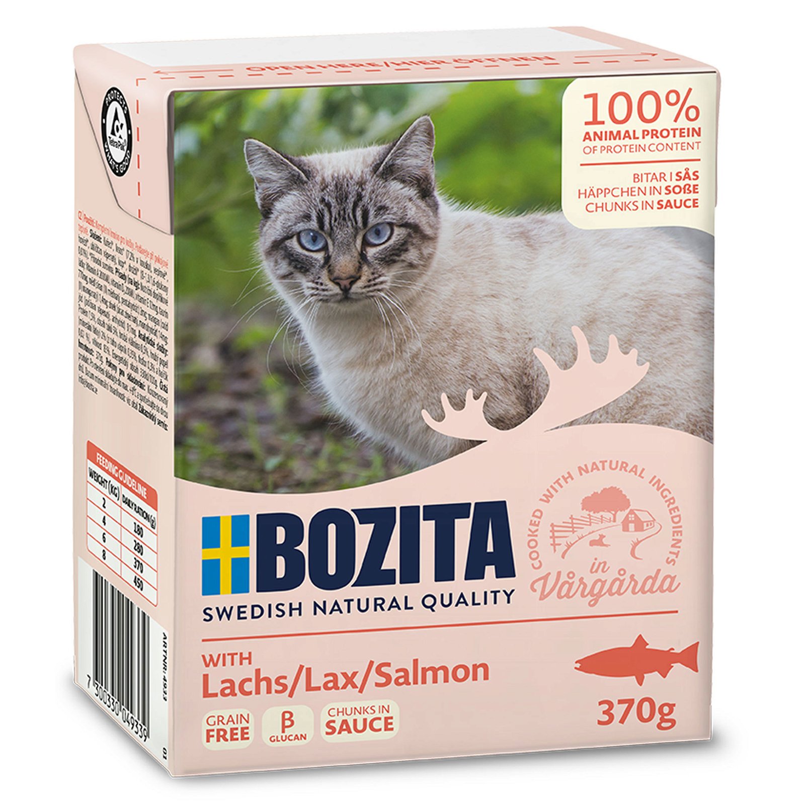 Bozita Katzenfutter, Lachs, 370 g