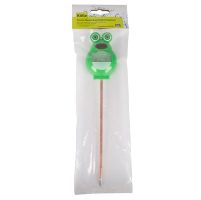 Kölle Frosch-Bodenfeuchtigkeitsmesser, grün, 5,5 x 3,0 x 27 cm