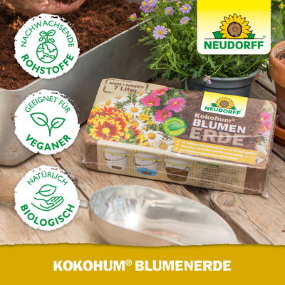 Neudorff Kokohum Blumenerde 1 Brikett, 630 g