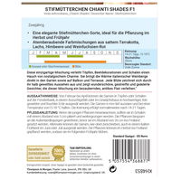 Thompson & Morgan Saatgut Stiefmütterchen 'Chianti Shades', bunt