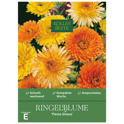 Kölles Beste Blumensamen, Ringelblume 'Fiesta Gitana'