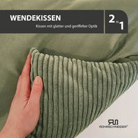 Rohrschneider Tierbett 'Milly', salbei, ca. 42 x 55 cm