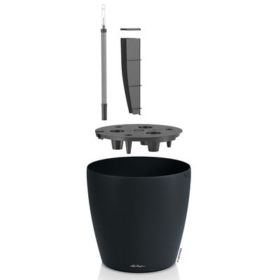 Lechuza Pflanzgefäß 'Classico Color 50', grau, ca. 49 x 49 x H 46,5 cm