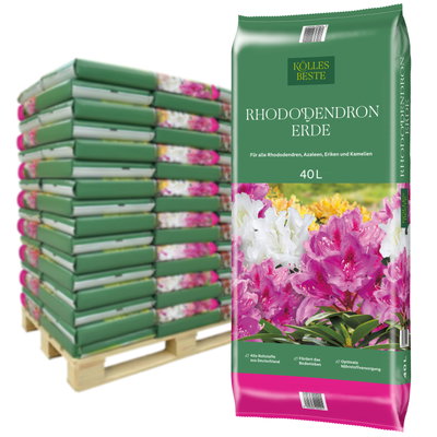 Kölles Beste Rhododendronerde, torfreduziert, 60 Sack à 40 l, 2400 Liter Kölles Beste Rhododendronerde, torfreduziert, 60 Sack à 40 l, 2400 Liter