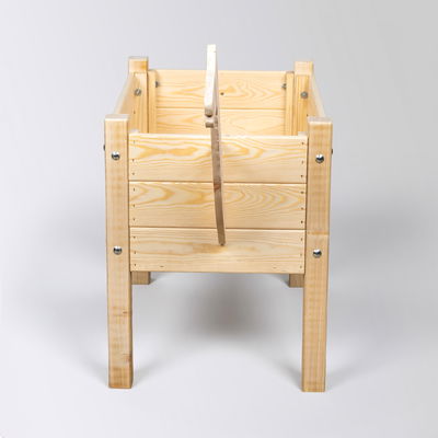 Kölle Kinderhochbeet 'Dino', natur, ca. 63 x 43 x H55 cm