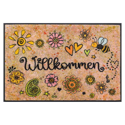 Kleen-Tex Fußmatte 'Bring Glück herein', ca. 75 x 50 cm Kleen-Tex Fußmatte 'Bring Glück herein', ca. 75 x 50 cm