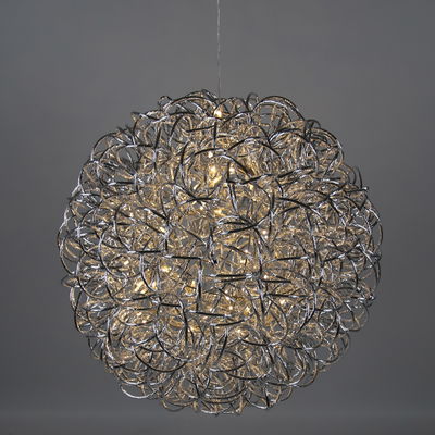 LED Drahtkugel, silber, 60 LEDs, ca. Ø 40cm LED Drahtkugel, silber, 60 LEDs, ca. Ø 40cm