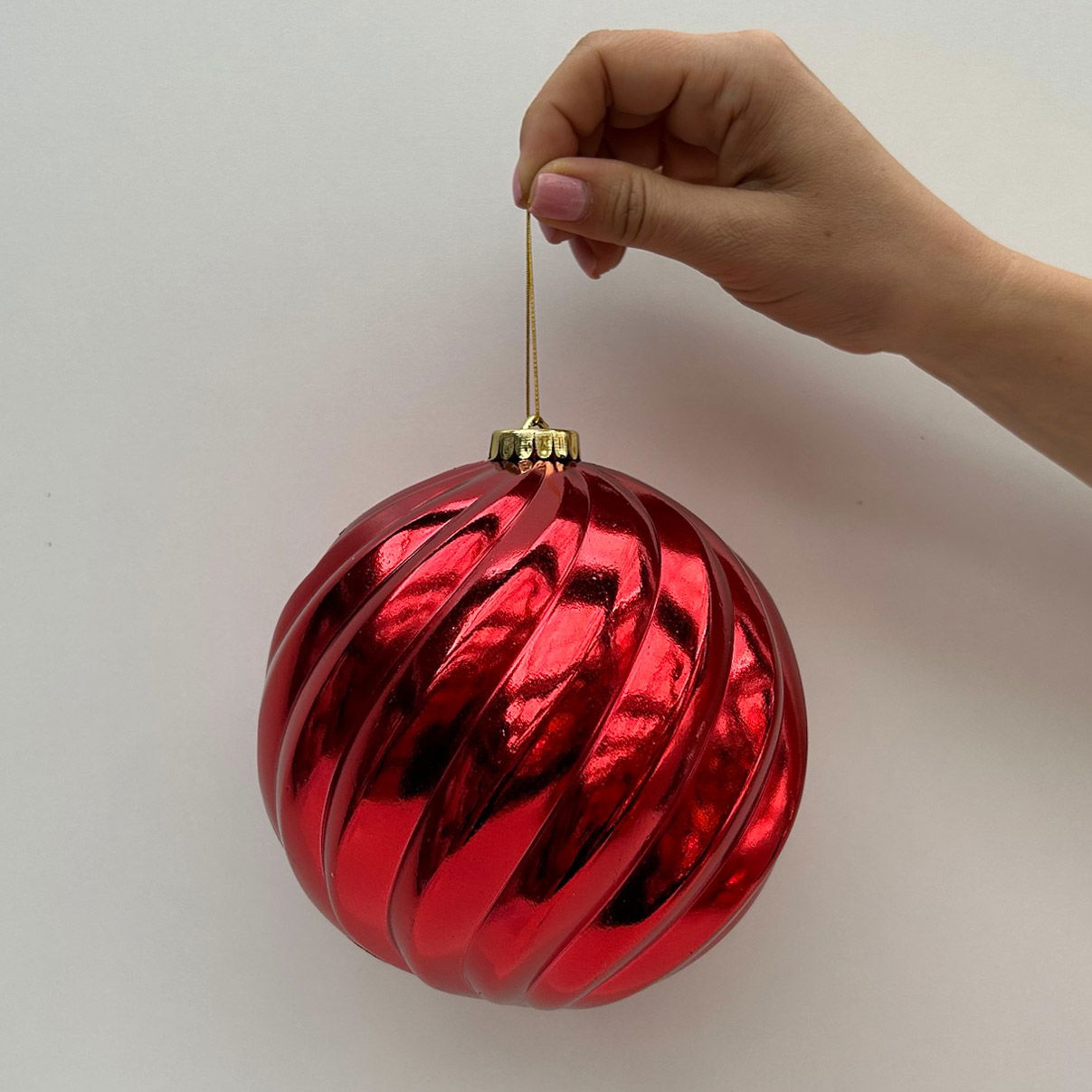 Christbaumkugeln, 4er-Set, weihnachtsrot, ca. Ø 14 cm Christbaumkugeln, 4er-Set, weihnachtsrot, ca. Ø 14 cm