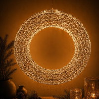 LED Kranz, 8000 warmweiße LEDs, Ø ca. 95 cm LED Kranz, 8000 warmweiße LEDs, Ø ca. 95 cm