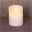 LED Echtwachskerze 'Magic Flame', weiß, Timer, Batterie