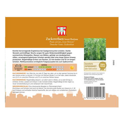 Zuckererbsen Sweet Horizon / „C“- Samen