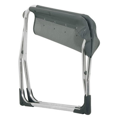 Crespo Hocker/Beinauflage Compact klappbar, silber/anthrazit