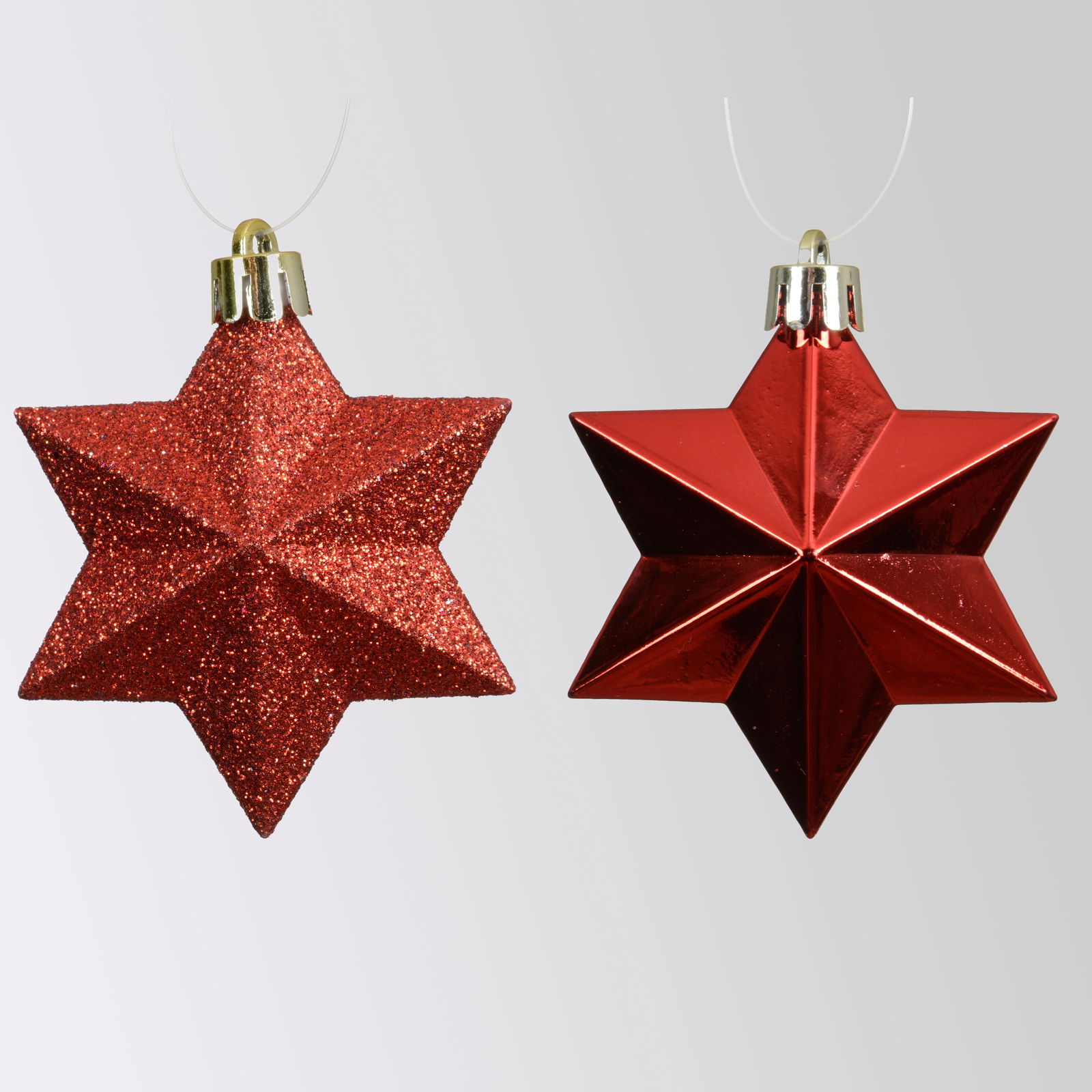 Sterne, 12er-Set, weihnachtsrot, ca. B 9 x H 12 cm Sterne, 12er-Set, weihnachtsrot, ca. B 9 x H 12 cm