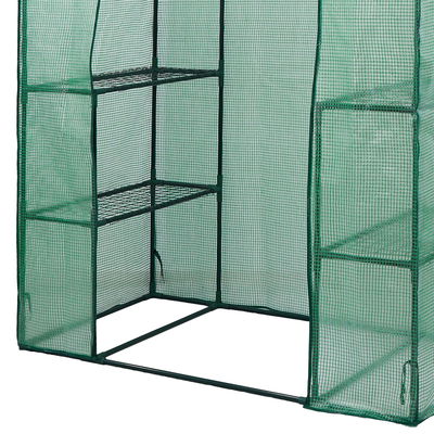 Kölle Gewächshaus, grün, ca. 143 x 73 x 195 cm