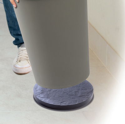 Eda Rolluntersetzer, grau, ca. Ø 40 x H 4,5 cm