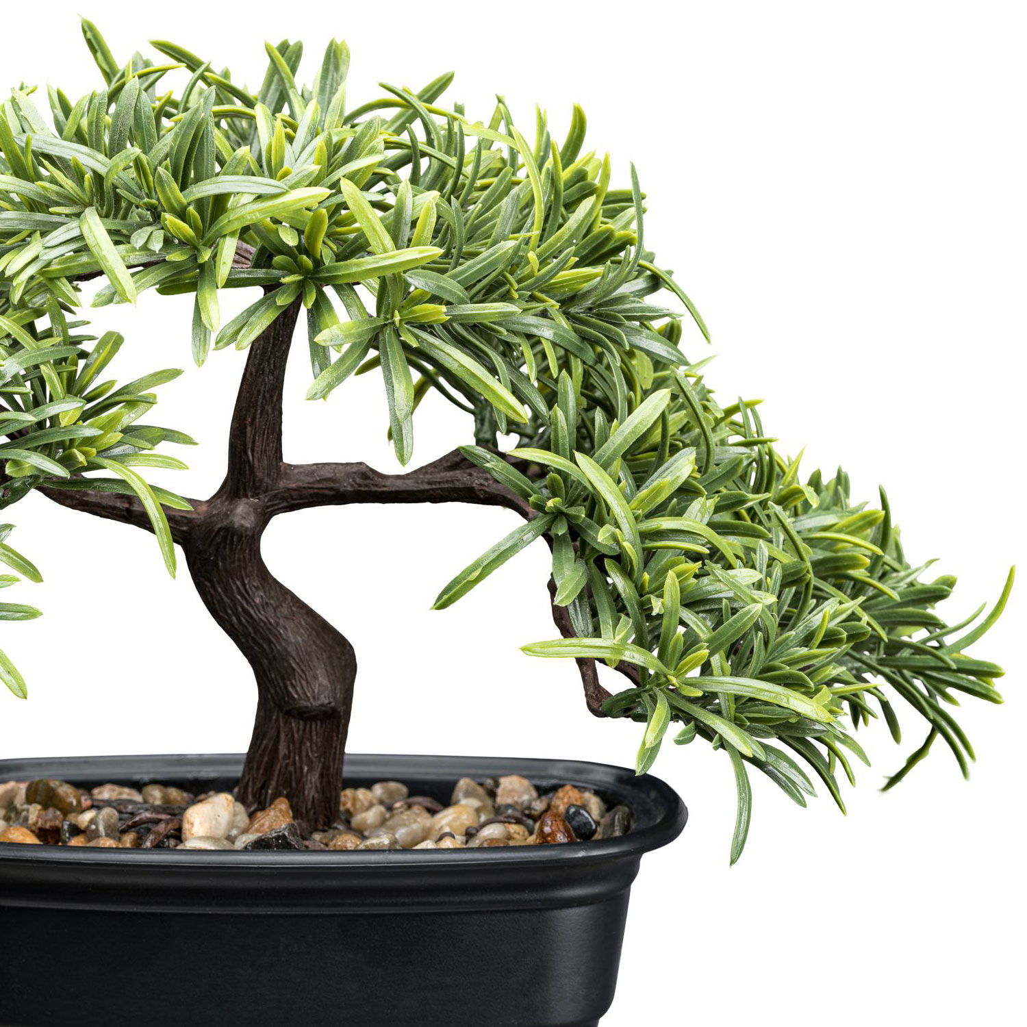 Künstliche Bonsai-Steineibe, Höhe ca. 30 cm