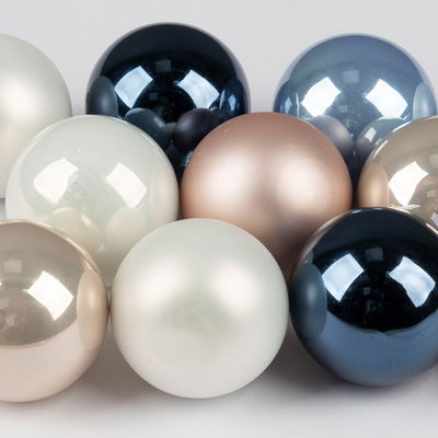 Kugelmix 'Nordpol', 49er-Set, bunt, ca. Ø 6 cm Kugelmix 'Nordpol', 49er-Set, bunt, ca. Ø 6 cm