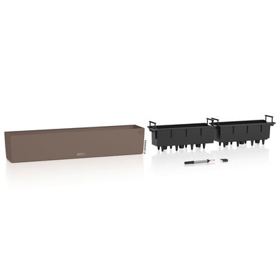 Lechuza 'Balconera Color 100', muskat, ca. 99 x 19 x H 19 cm