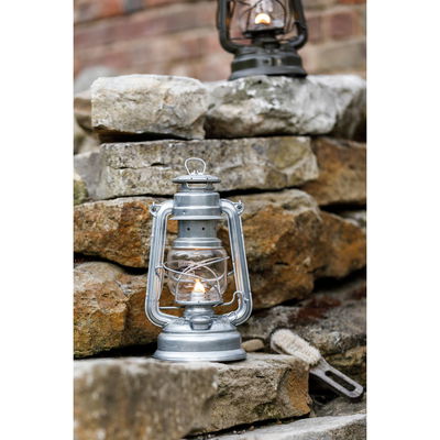 Sturmlaterne 'Baby Special 276', verzinkt, 26,5 x 13,5 x 15 cm Sturmlaterne 'Baby Special 276', verzinkt, 26,5 x 13,5 x 15 cm