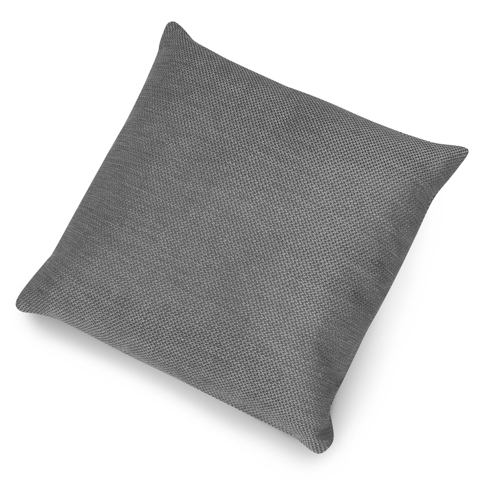 Kölles Beste Knuffelkissen 'Twist', grau, ca. 35 x 35 cm