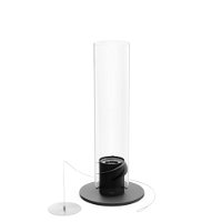 Tischfeuer SPIN 1200, schwarz, Höhe 54 cm