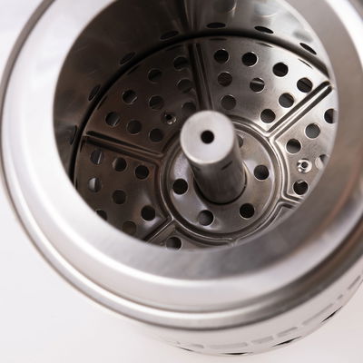 Tischfeuer 'Volcano', silber, Gr. M, Ø21 x H24,5 cm Tischfeuer 'Volcano', silber, Gr. M, Ø21 x H24,5 cm