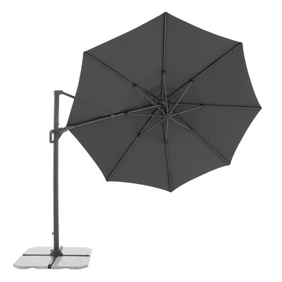 Pendelschirm 'Ravenna HFX', anthrazit, Ø 350 cm Pendelschirm 'Ravenna HFX', anthrazit, Ø 350 cm