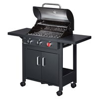 Enders Gasgrill Chicago Black 3 Turbo, matt graphit