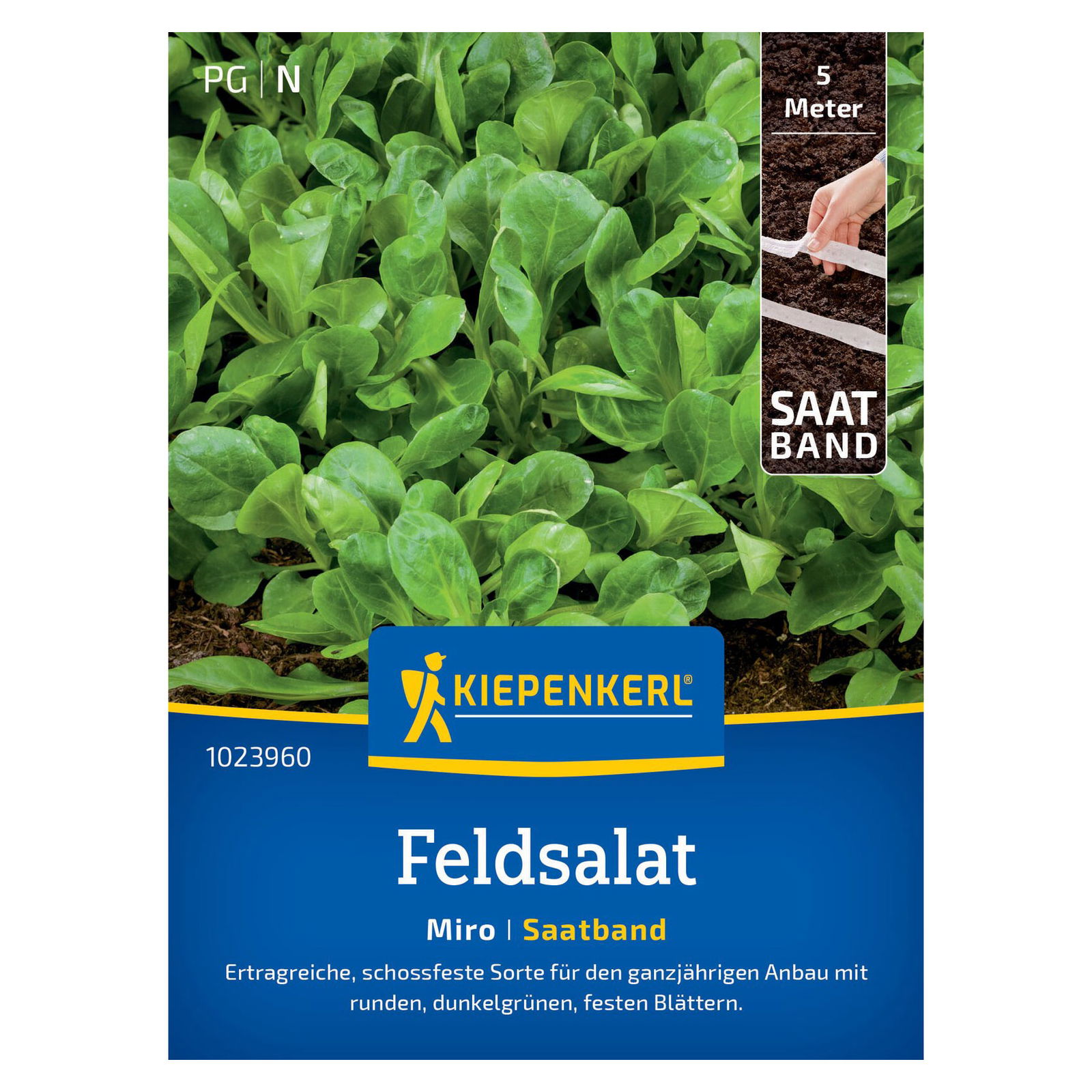 Kiepenkerl Saatband Feldsalat 'Miro',