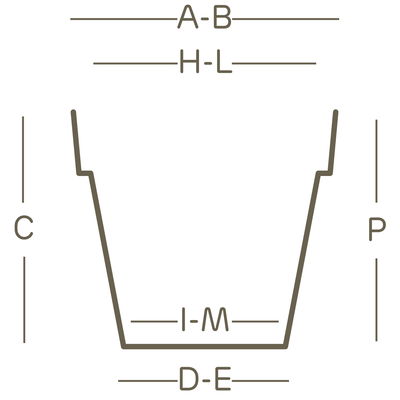 Euro 3 Plast Pflanzgefäß 'Mitu Pac Quadro', taupe, ca. 40 x 40 x H 40 cm