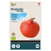 Gemüsesamen, Kürbis 'Uchiki kuri', orange, 1,75 g