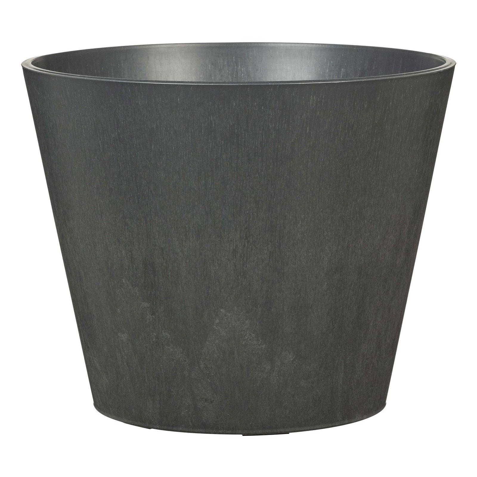 Scheurich Pflanzgefäß 'Purista', dunkelgrau, ca. 37 x 37 x H 32 cm