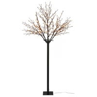 LED Baum, warmweiß, schwarz, Höhe ca. 220 cm