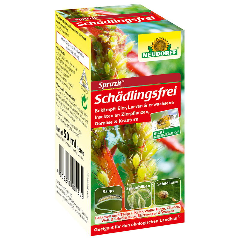 Neudorff Spruzit Schadlingsfrei Beipackzettel