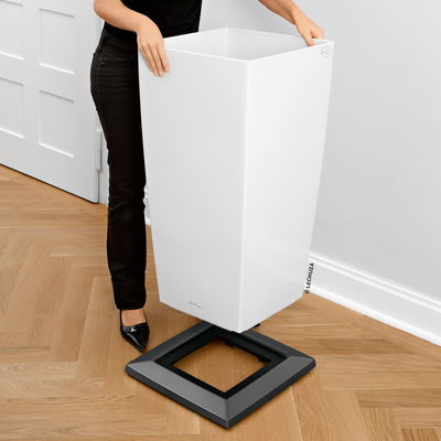 Lechuza Rolluntersatz 'Cubico 30', anthrazit, ca. 32 x 32 cm Lechuza Rolluntersatz 'Cubico 30', anthrazit, ca. 32 x 32 cm