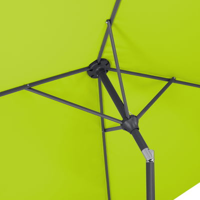 Mittelstockschirm 'Bilbao', ca. 210 x 130 cm Mittelstockschirm 'Bilbao', ca. 210 x 130 cm