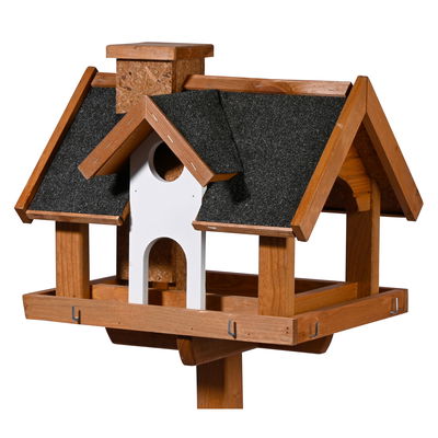 Vogelhaus 'Villenstil' inkl. Ständer Vogelhaus 'Villenstil' inkl. Ständer