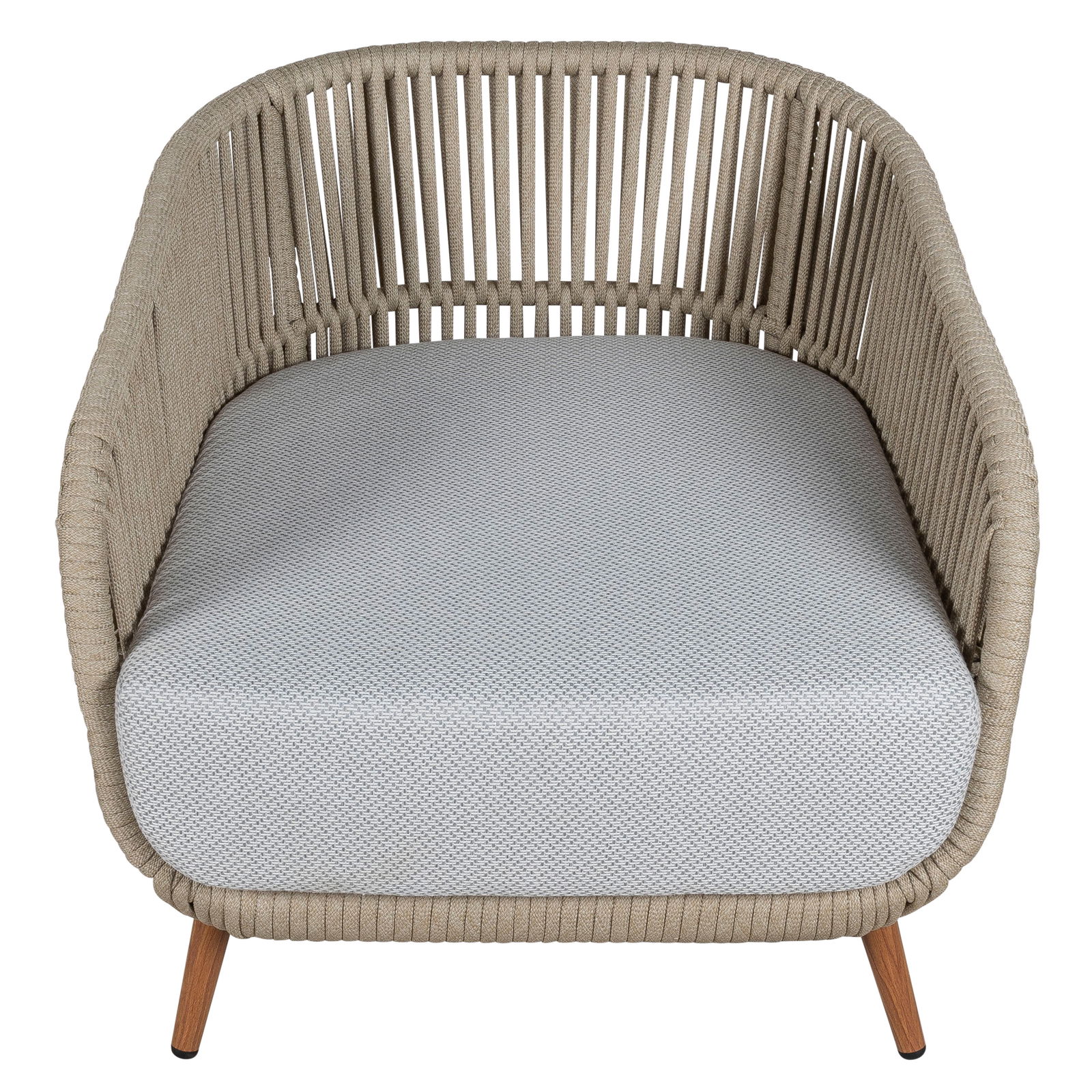 Kölle Loungesessel 'Cafune' inkl. Auflagen, grau/beige Kölle Loungesessel 'Cafune' inkl. Auflagen, grau/beige