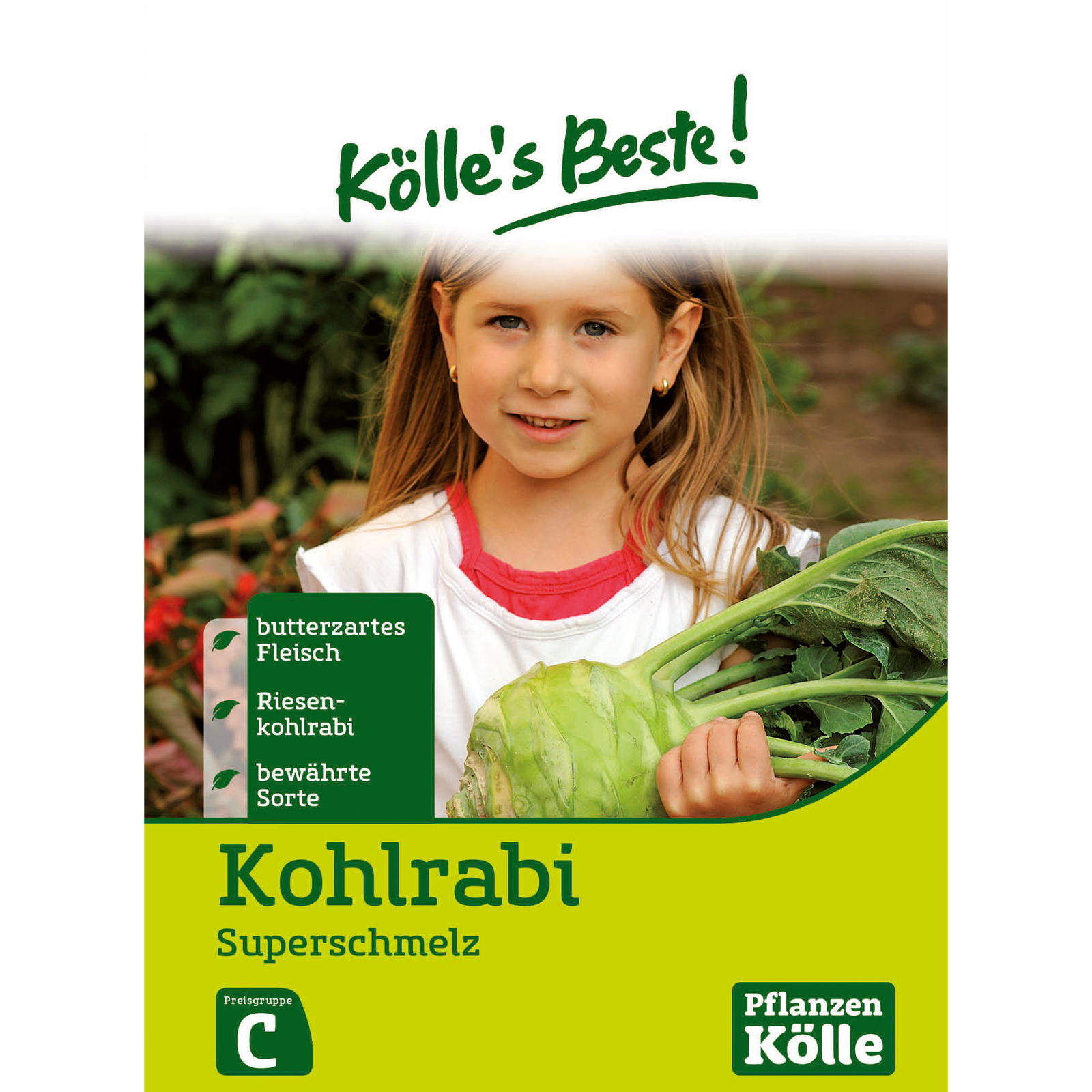 Kölle's Beste Gemüsesamen Kohlrabi Superschmelz