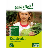 Kölle's Beste Gemüsesamen Kohlrabi Superschmelz