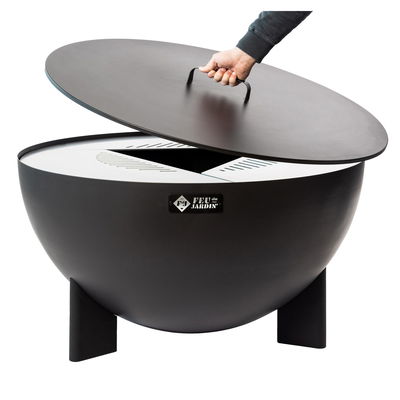 Metalldeckel für Feuerstelle 'Tria', Ø ca. 100 cm Metalldeckel für Feuerstelle 'Tria', Ø ca. 100 cm