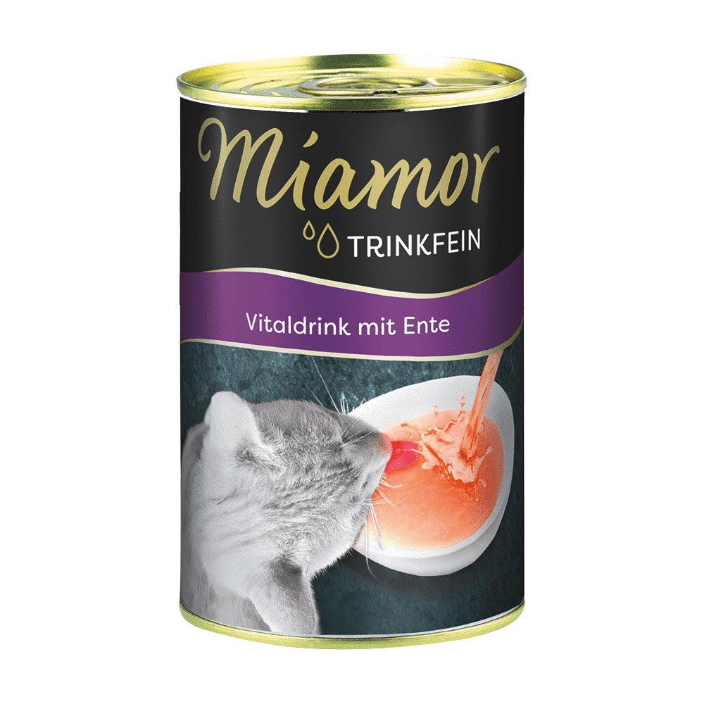 Finnern Miamor Cat Trinkfein Vitaldrink, Ente, 135 ml