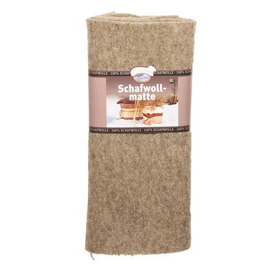 Winterschutz Schafwollmatte, stein, ca. 50 x 150 cm