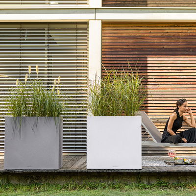 Lechuza 'Canto Stone 80 wide', quarzweiß, ca. 79 x 37 x H 76 cm