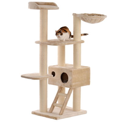 Silvio Design XXL Katzenbaum 'Rufus', beige