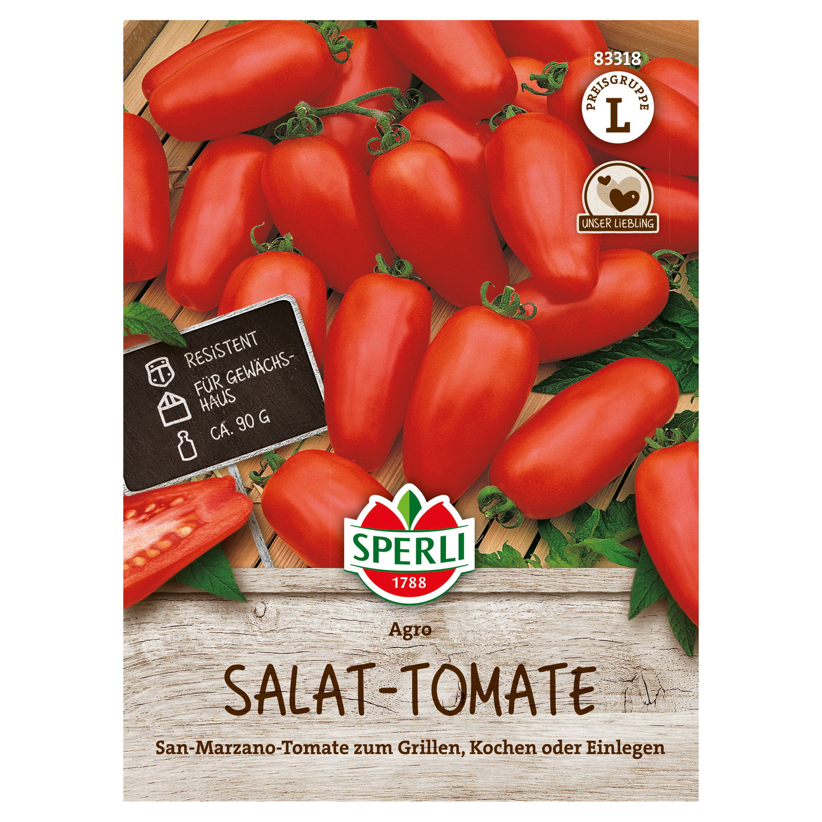 Sperli Gemüsesamen, Salattomate 'Agro' Sperli Gemüsesamen, Salattomate 'Agro'