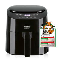 Heißluft-Fritteuse 'Cuisine Edition', schwarz, 4,5 Liter