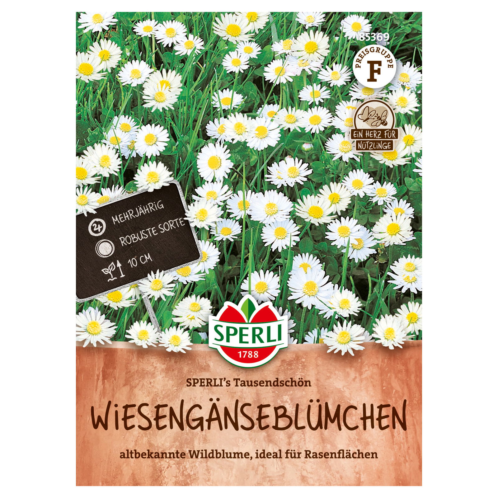 Sperli Saatgut Wiesengänseblümchen 'Tausendschön', weiß