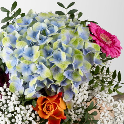 Blumenstrauß 'Sommertraum', handgebunden, Größe S Blumenstrauß 'Sommertraum', handgebunden, Größe S