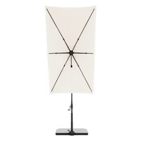 Doppler Pendelschirm 'Active', Green Edition City, natur, ca. 240 x 135 cm